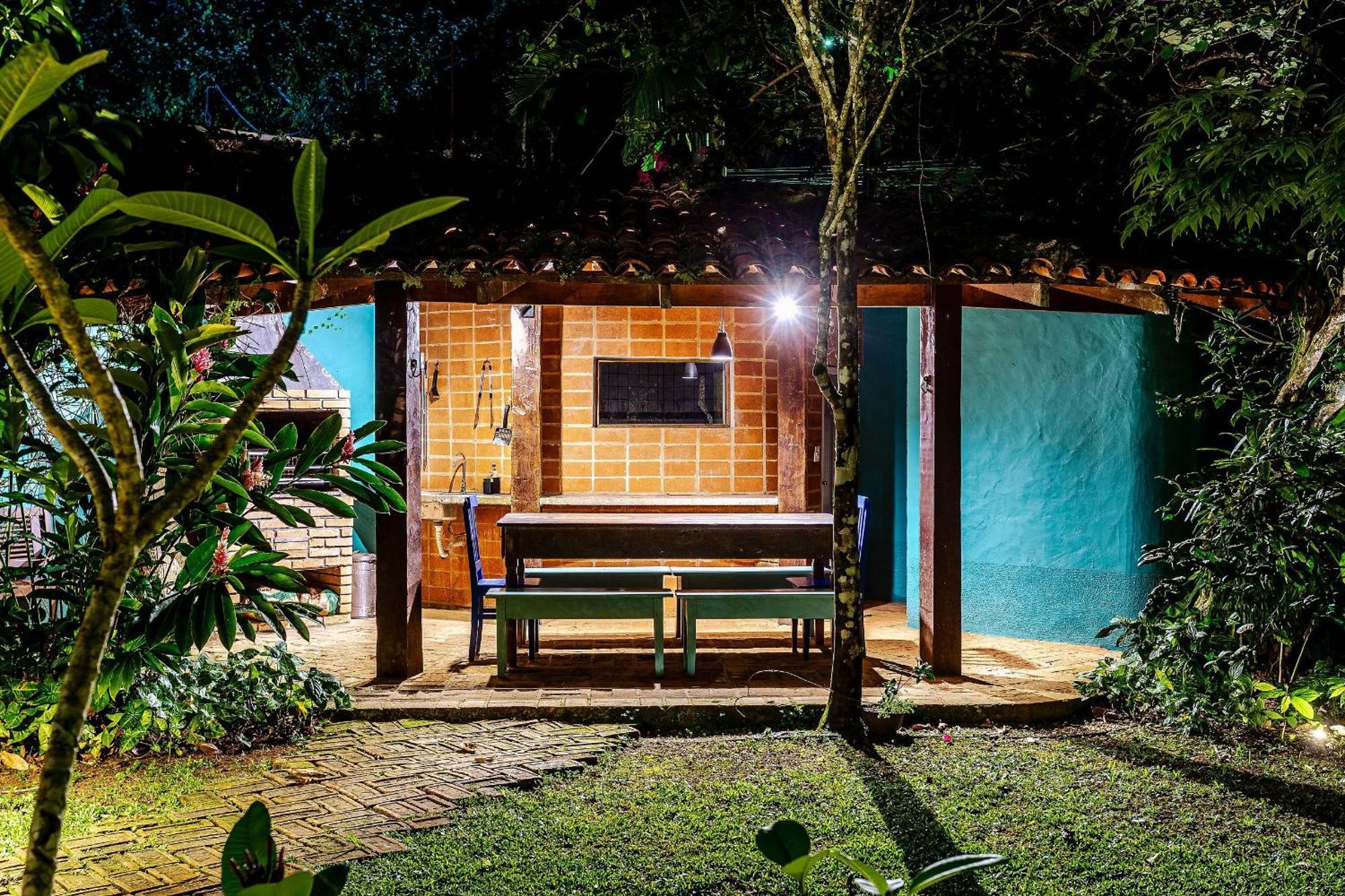 Casa Dos Passaros Na Areia A 20M Da Praia Da Baleia Com 3 Suites E 1 Dorm, Com Ar Condicionado, Wifi, Smart Tv, Cozinha Completa E Churrasqueira Sao Sebastiao  Exterior photo