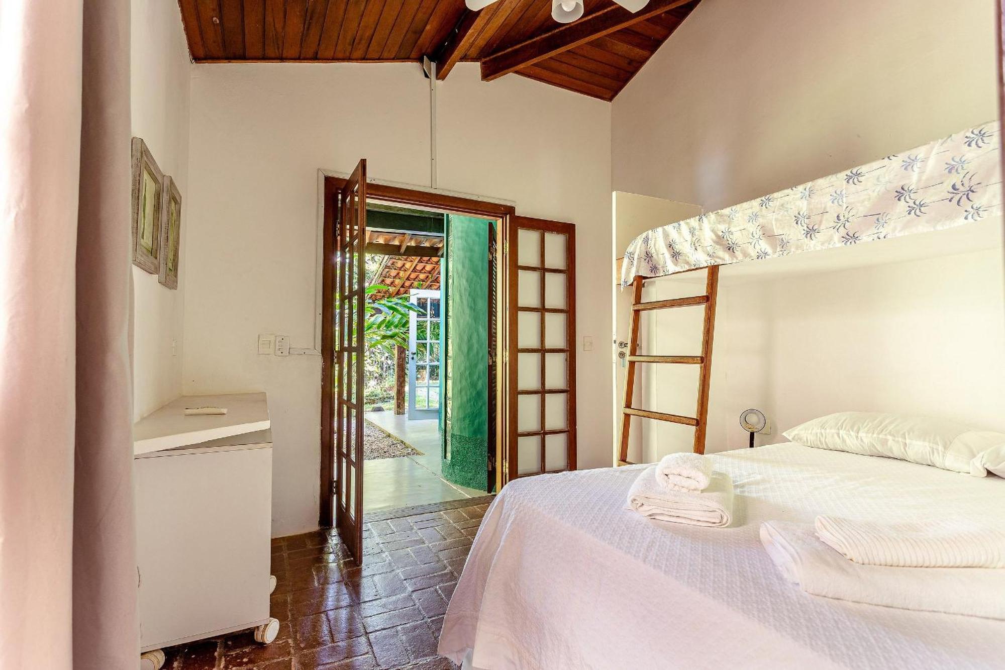 Casa Dos Passaros Na Areia A 20M Da Praia Da Baleia Com 3 Suites E 1 Dorm, Com Ar Condicionado, Wifi, Smart Tv, Cozinha Completa E Churrasqueira Sao Sebastiao  Exterior photo